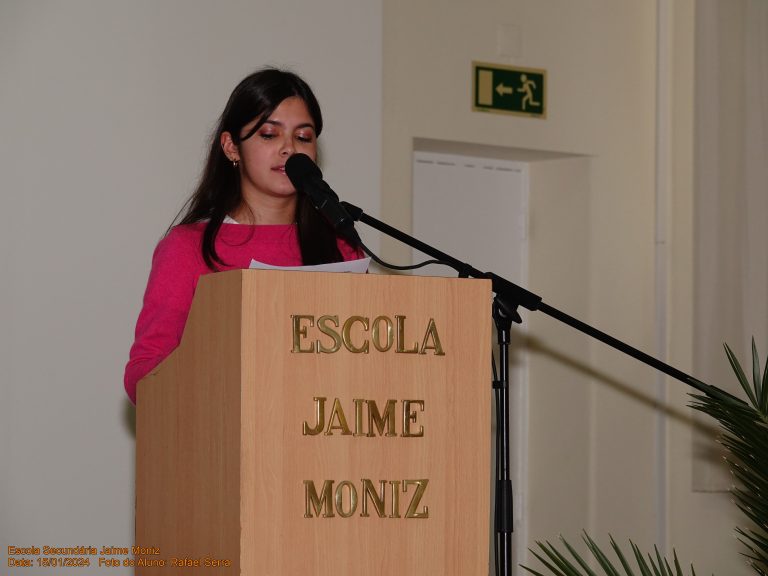 “Orgulho-me de ser aluna da nossa escola”